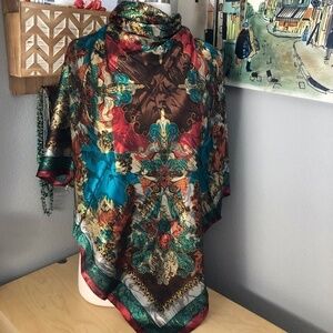 Gorgeous Paisley Silk Scarf - Mobwife